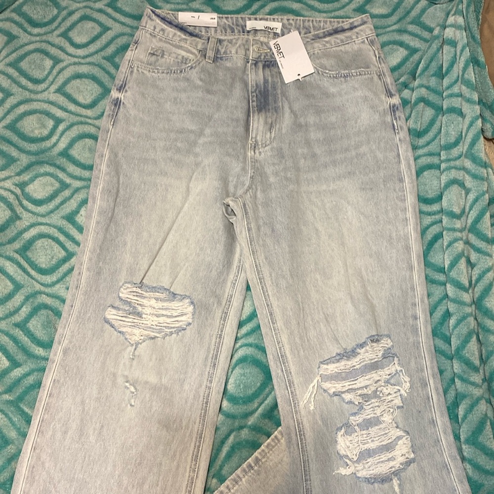 Lane 201 90’s light wash vintage flare jeans